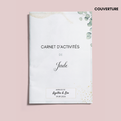 Livret activité enfant mariage - Livret activité mariage - Carnet de coloriage mariage - Jeux enfants mariage - Activité mariage enfants