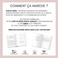 Livret de messe mariage personnalisable sur Canva - Livret de mariage à faire soi-même - Modèle livret de messe mariage