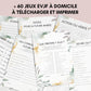 Jeux EVJF à domicile : 60 jeux imprimables pour un EVJF à la maison - Gages pour Evjf - Activités Evjf