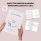Livret de messe mariage personnalisable sur Canva - Livret de mariage à faire soi-même - Modèle livret de messe mariage
