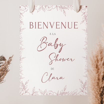 Kit Jeux de Baby Shower à personnaliser et imprimer - Activités amusantes pour une fête prénatale réussie - Prédiction Bébé Français